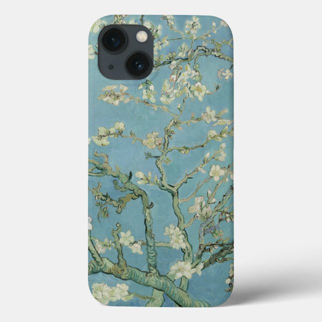 Almond Blossoms de Vincent Van Gogh Fine Art (Verso)