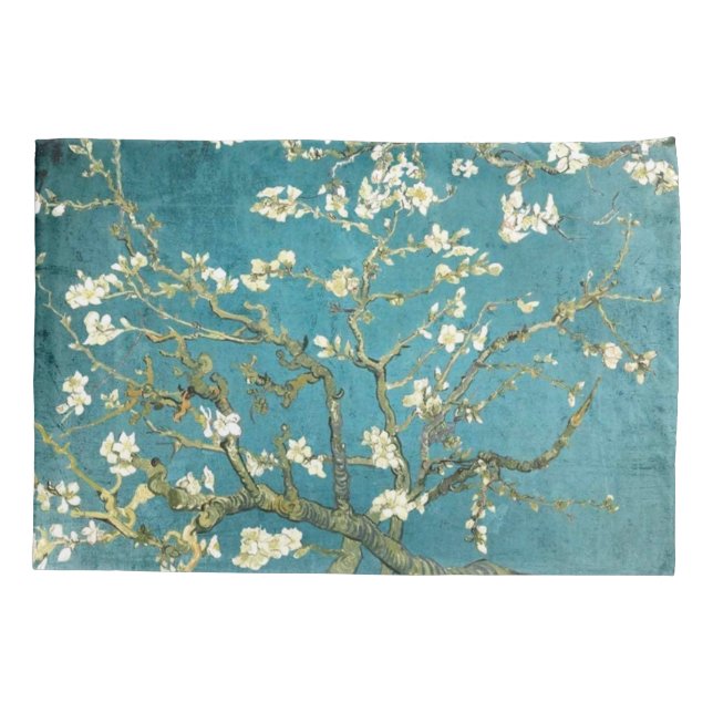 Almond Blossoms - Vincent Van Gogh restaurado (Verso)