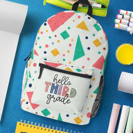 Alô, colorido, nível médio, geométrico