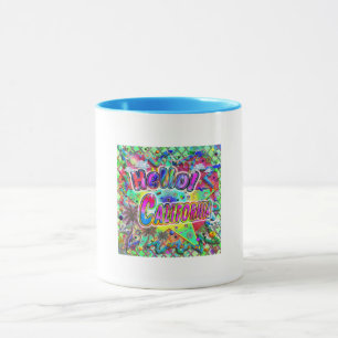 Alô da Califórnia! Caneca