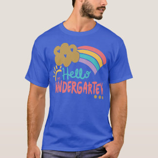 Alô, Jardim de Infância (Arco-íris) Camisa Premium