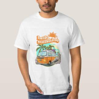 Alô Sunshine T-Shirt - Dê mais brilho ao seu dia c