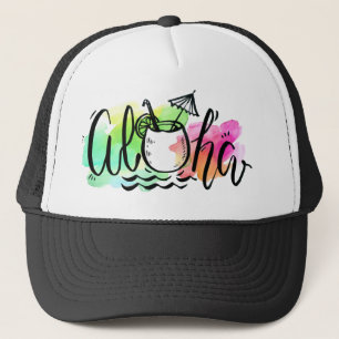 Aloha bonés da cara