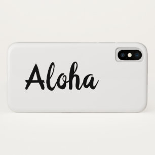 Aloha capas de iphone brancas