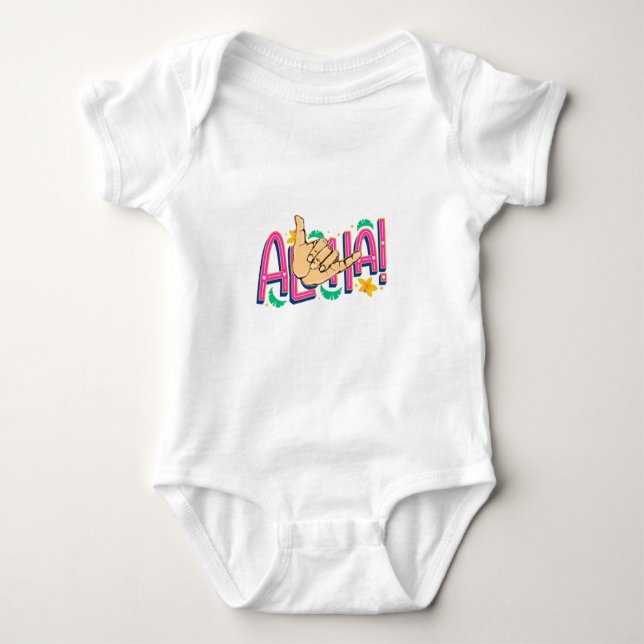 Aloha Hawaii Bodydress T-Shirt (Frente)