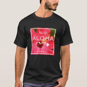 Aloha Hawaii n.o 50 Camisa de Hibiscus Estatal