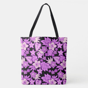 Aloha Heart Hawaiian Hibiscus Tropical Bolsa de pr