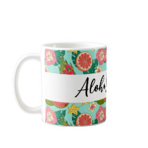 Aloha Linda Caneca Cerâmica