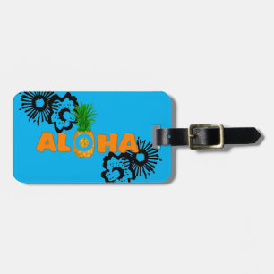 Aloha Pineapple - Etiquetas de Bagagem Personaliza