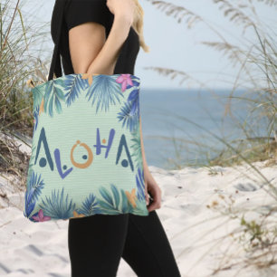 Aloha Saudação Tote Bag