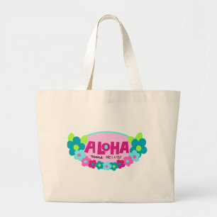Aloha Significa Alô Bolsa de praia