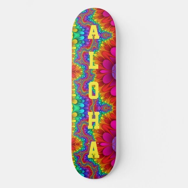 Aloha Splash Skateboard (Frente)