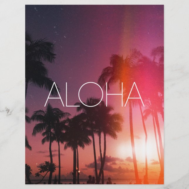 Aloha Tropical Night (Frente)