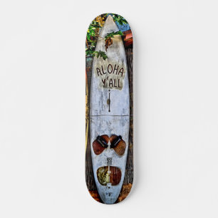 Aloha VOCÊ skate tropical