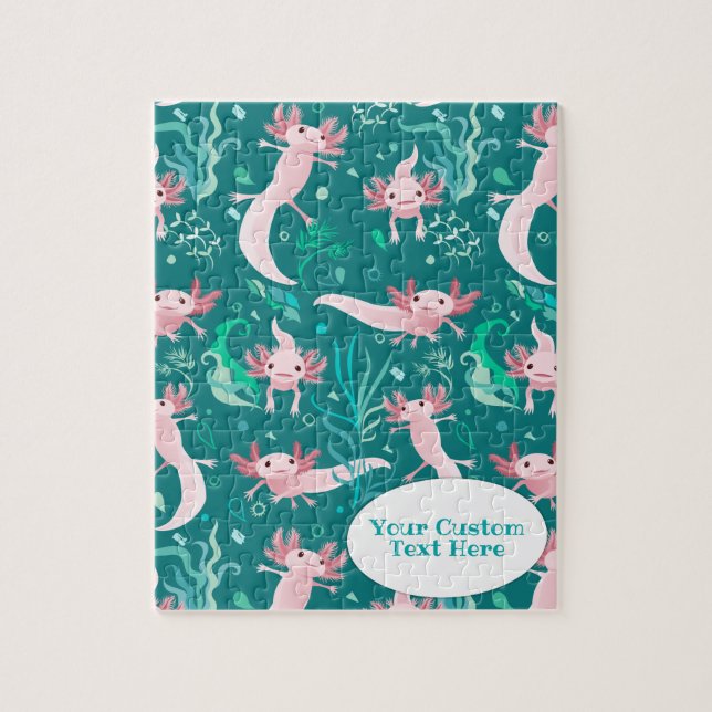 Alotta Pink Axolotls - Quebra-cabeça de quebra-cab (Vertical)