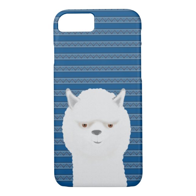 Alpaca Apple iPhone 8/7, mal há Capa de telefone (Verso)