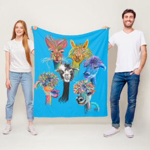 Alpaca - cobertores de velo