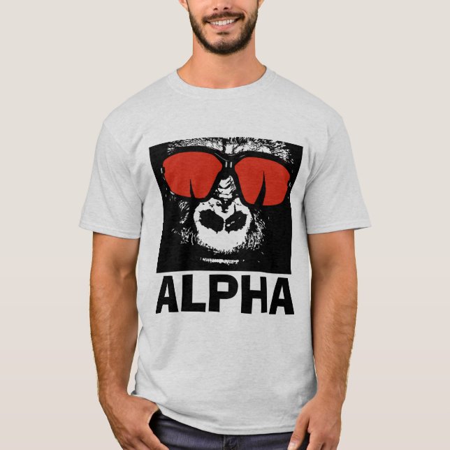 ALPHA GORILLA T-SHIRTS (Frente)