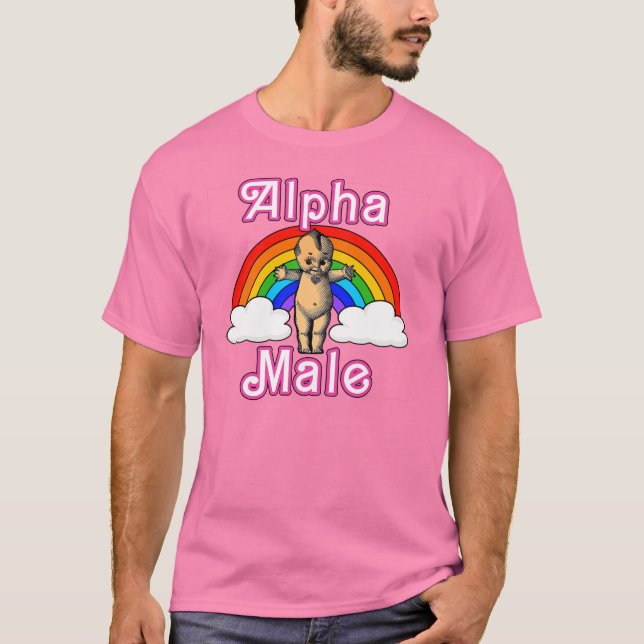 "Alpha Male" T-Shirt (Frente)