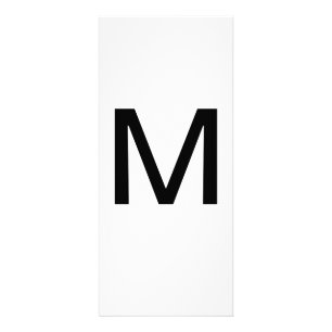 Alphabet - Letra M Cartão de Educação