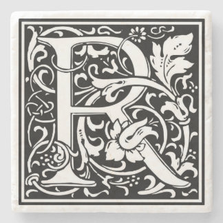 Alphabet - Letra R Porta copos de Pedra de Imagem