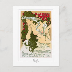 Alphonse Mucha #115 - Cartão Postal de Arte Fina