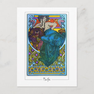 Alphonse Mucha #176 - Cartão Postal de Arte Fina