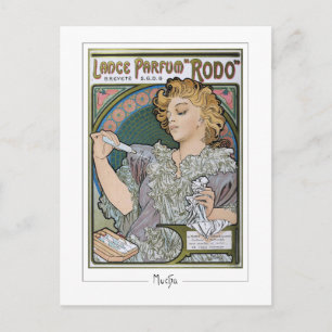 Alphonse Mucha #2 - Cartão Postal de Arte Refinada