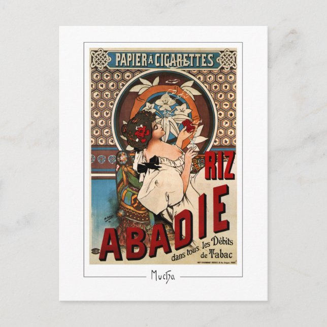 Alphonse Mucha #339 - Cartão Postal de Arte (Frente)