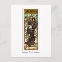 Alphonse Mucha #371 - Cartão Postal de Arte Fina