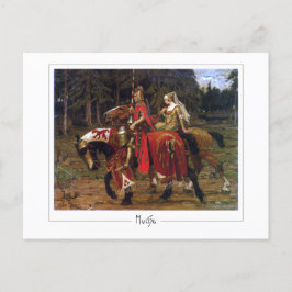 Alphonse Mucha #397 - Cartão Postal de Arte