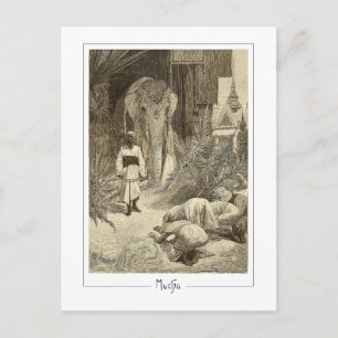 Alphonse Mucha #75 - Cartão Postal de Arte Fina
