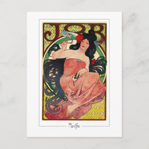 Alphonse Mucha #7 - Cartão Postal de Arte