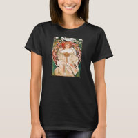 Alphonse Mucha F. Champenois T-shirt