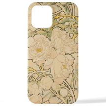 Alphonse Mucha Floral Patterno Art Nouveau