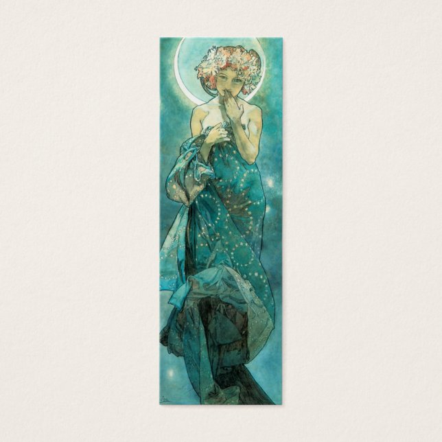 Alphonse Mucha Moonlight Clair De Lune Art Nouveau (Frente)