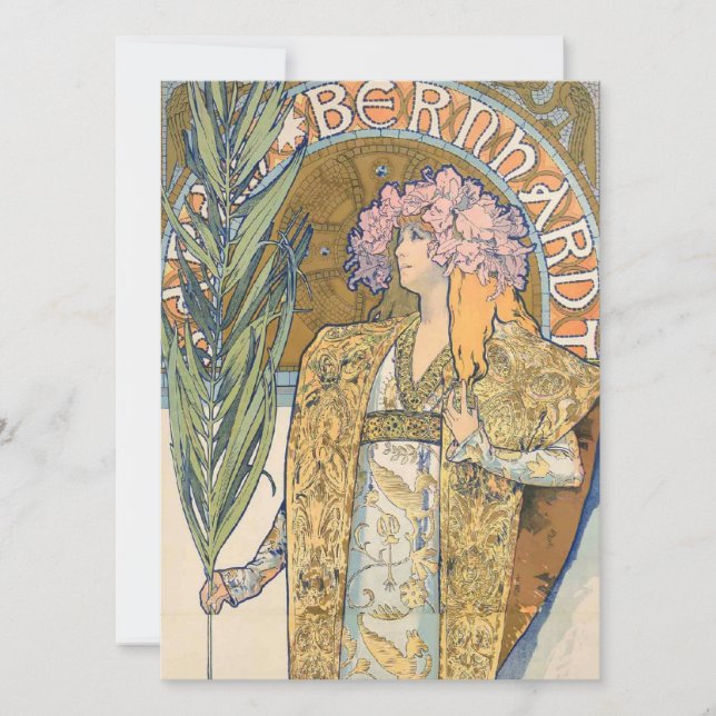 Alphonse Mucha Painting (Frente)