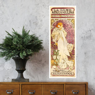 Alphonse Mucha poster vintage de arte