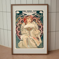 Alphonse Mucha poster vintage de arte