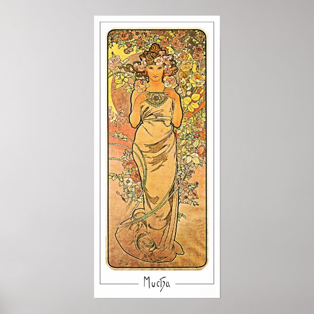 Alphonse Mucha Zedign Art Poster nº 160 (Frente)