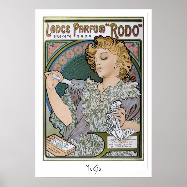 Alphonse Mucha Zedign Art Poster nº 2 (Frente)