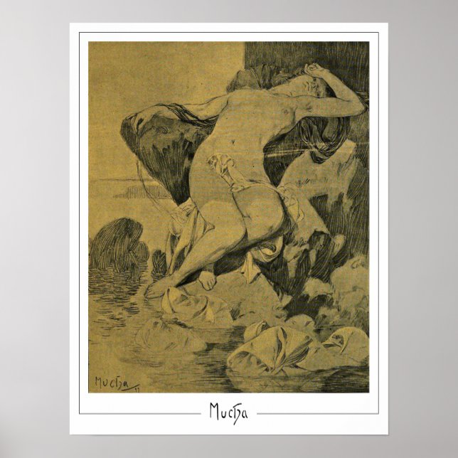 Alphonse Mucha Zedign Art Poster nº 242 (Frente)