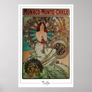 Alphonse Mucha Zedign Art Poster nº 262