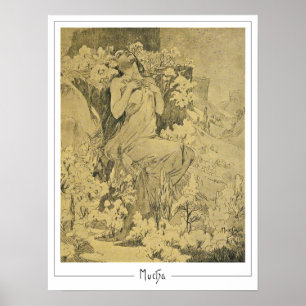 Alphonse Mucha Zedign Art Poster nº 285