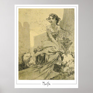 Alphonse Mucha Zedign Art Poster nº 290