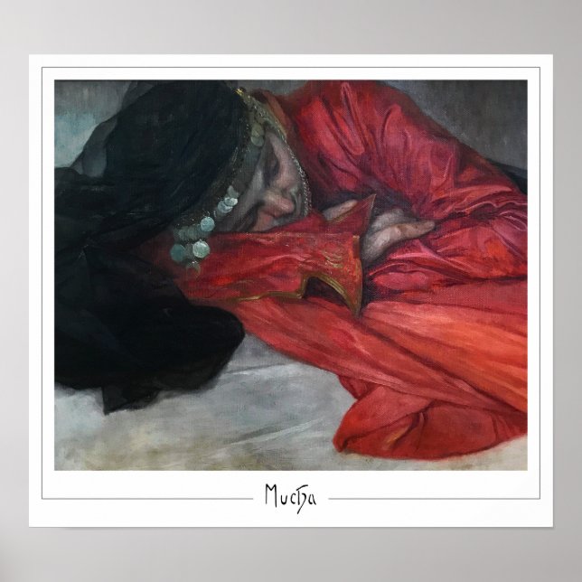 Alphonse Mucha Zedign Art Poster nº 342 (Frente)