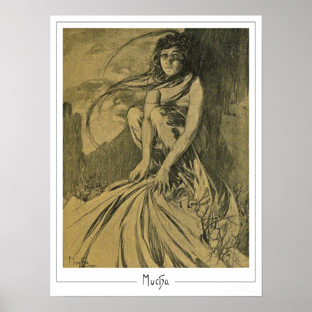 Alphonse Mucha Zedign Art Poster nº 354 (Frente)