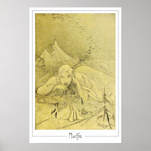 Alphonse Mucha Zedign Art Poster nº 372