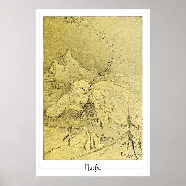 Alphonse Mucha Zedign Art Poster nº 372 (Frente)