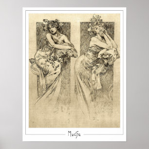 Alphonse Mucha Zedign Art Poster nº 49